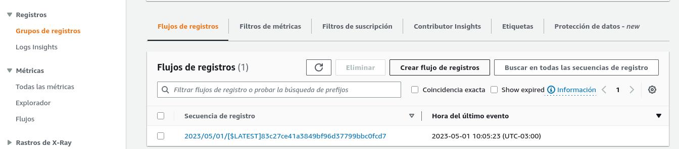 Function logs