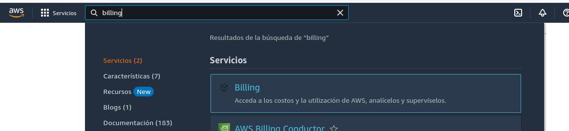 Search for billing