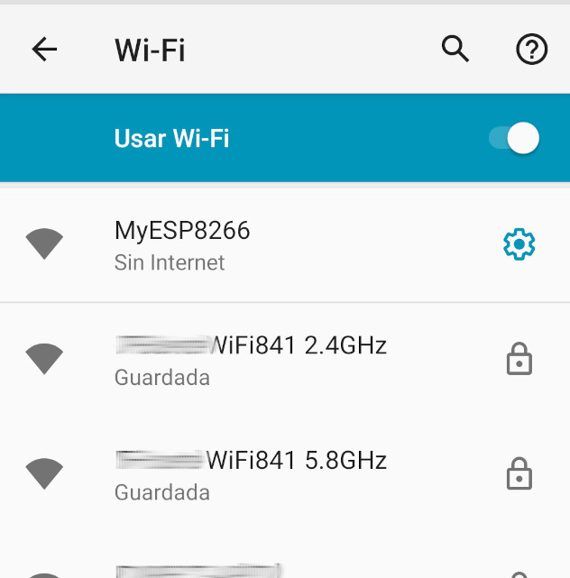 Wifi list